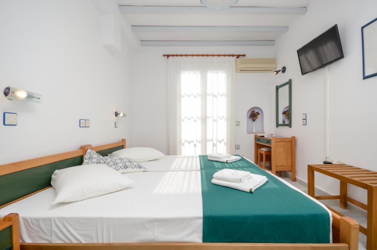 Nostos Studios At Saint George Beach Agios Georgios Chora Naxos Town Naxos City Exterior foto